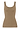 Front cutout view of HA suede camel microfibre Tank Top