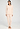 Front view of a women model wearing HA creamy glass cotton L/SLV Pajama