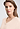 Close-up view of a women model wearing HA creamy glass cotton S/SLV Nightdress 100cm