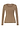Front cutout view of HA suede camel modal/viscose/tencel L/SLV Shirt