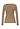 Back cutout view of HA suede camel modal/viscose/tencel L/SLV Shirt