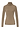 Front cutout view of HA suede camel modal/viscose/tencel Turtle-Neck Shirt