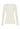 Back cutout view of HA misty white wool L/SLV Shirt