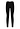 Front cutout view of HA black wool Leggings