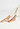 Close-up view of a women model wearing HA misty white wool Leggings