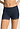 Front view of a women model wearing HA deep navy wool Panty