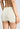 Back view of a women model wearing HA misty white wool Panty