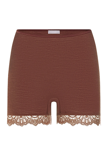 Front cutout view of HA cinnamon wool Panty