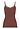 Front cutout view of HA cinnamon wool Spaghetti Top