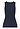 Back cutout view of HA deep navy wool Tank Top