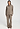 Full-body view of a women model wearing HA earthy woven cotton Blouse