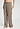 Front view of a women model wearing HA earthy woven cotton Long Pants