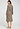 Back view of a women model wearing HA earthy woven cotton Robe 115cm