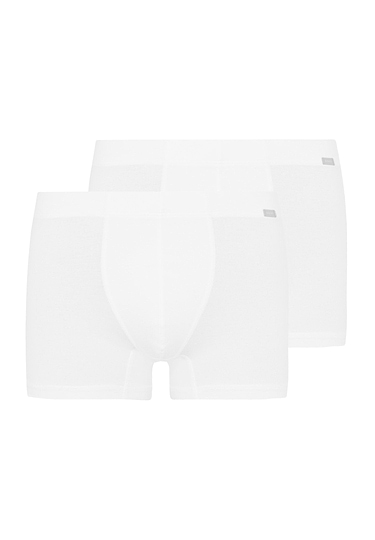 Front cutout view of HA white cotton Pants 2Pack