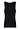 Front cutout view of HA black cotton Tank Top
