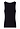 Back cutout view of HA black cotton Tank Top