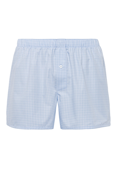 Front cutout view of HA small vichy check cotton Boxers