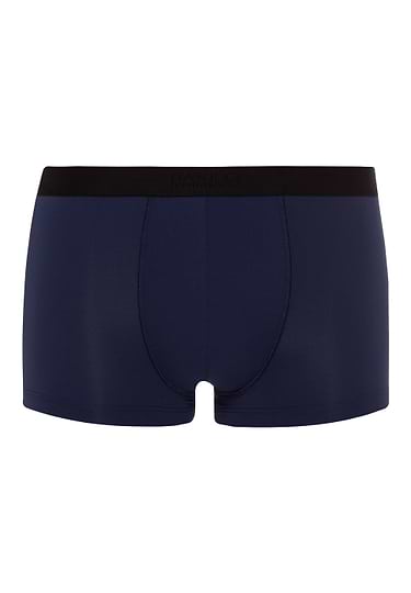 Front cutout view of HA midnight navy microfibre Pants