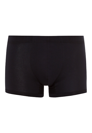 Front cutout view of HA black cotton Pants