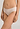 Front view of a women model wearing HA powder cotton Midi Briefs