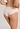 Back view of a women model wearing HA powder cotton Midi Briefs