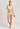 Full-body view of a women model wearing HA powder cotton Midi Briefs