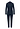 Front cutout view of HA deep navy modal/viscose/tencel L/SLV Pajama