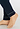 General view of a women model wearing HA deep navy modal/viscose/tencel L/SLV Pajama
