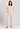 Front view of a women model wearing HA almond modal/viscose/tencel L/SLV Pajama