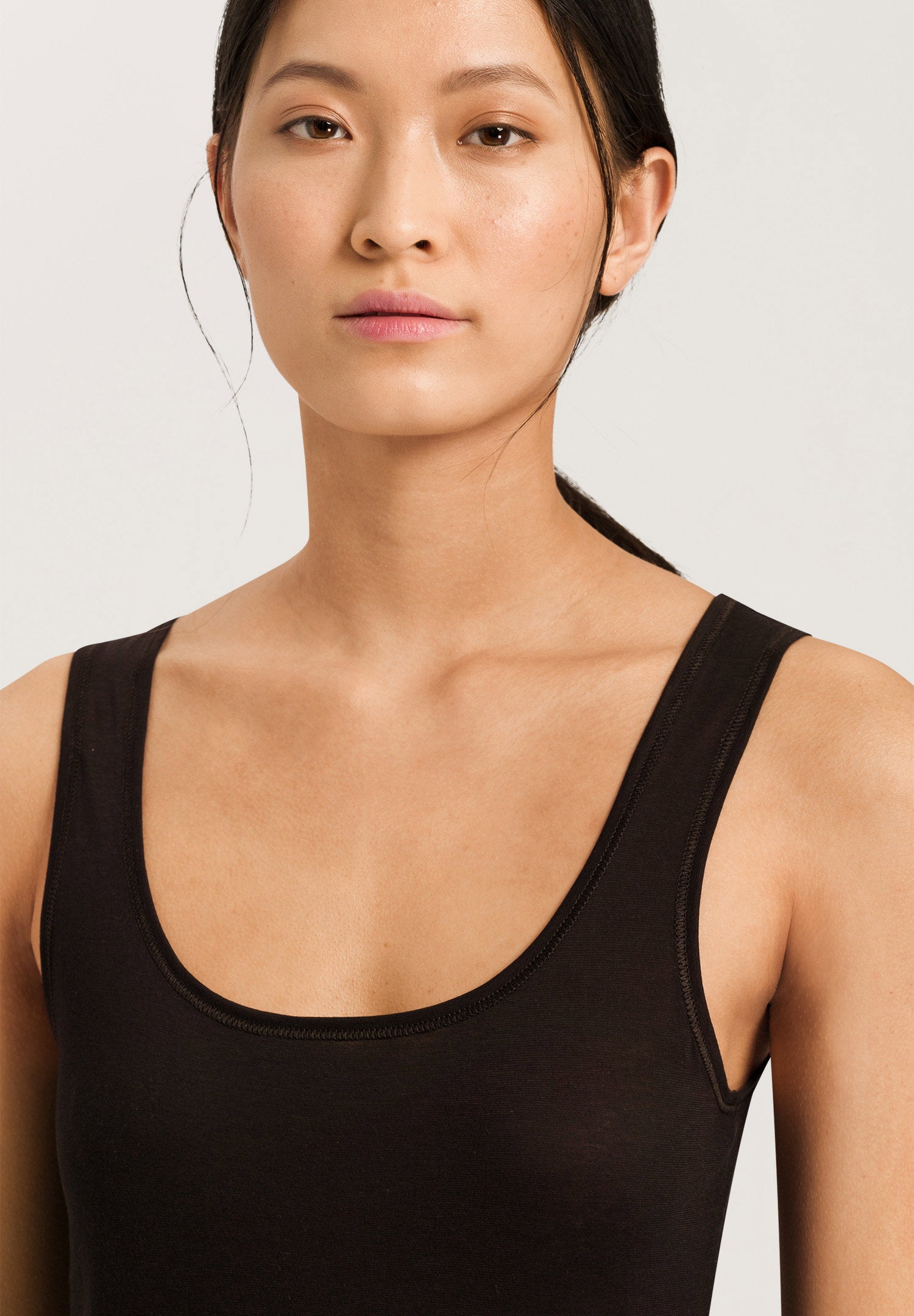 HANRO Tank Top in black