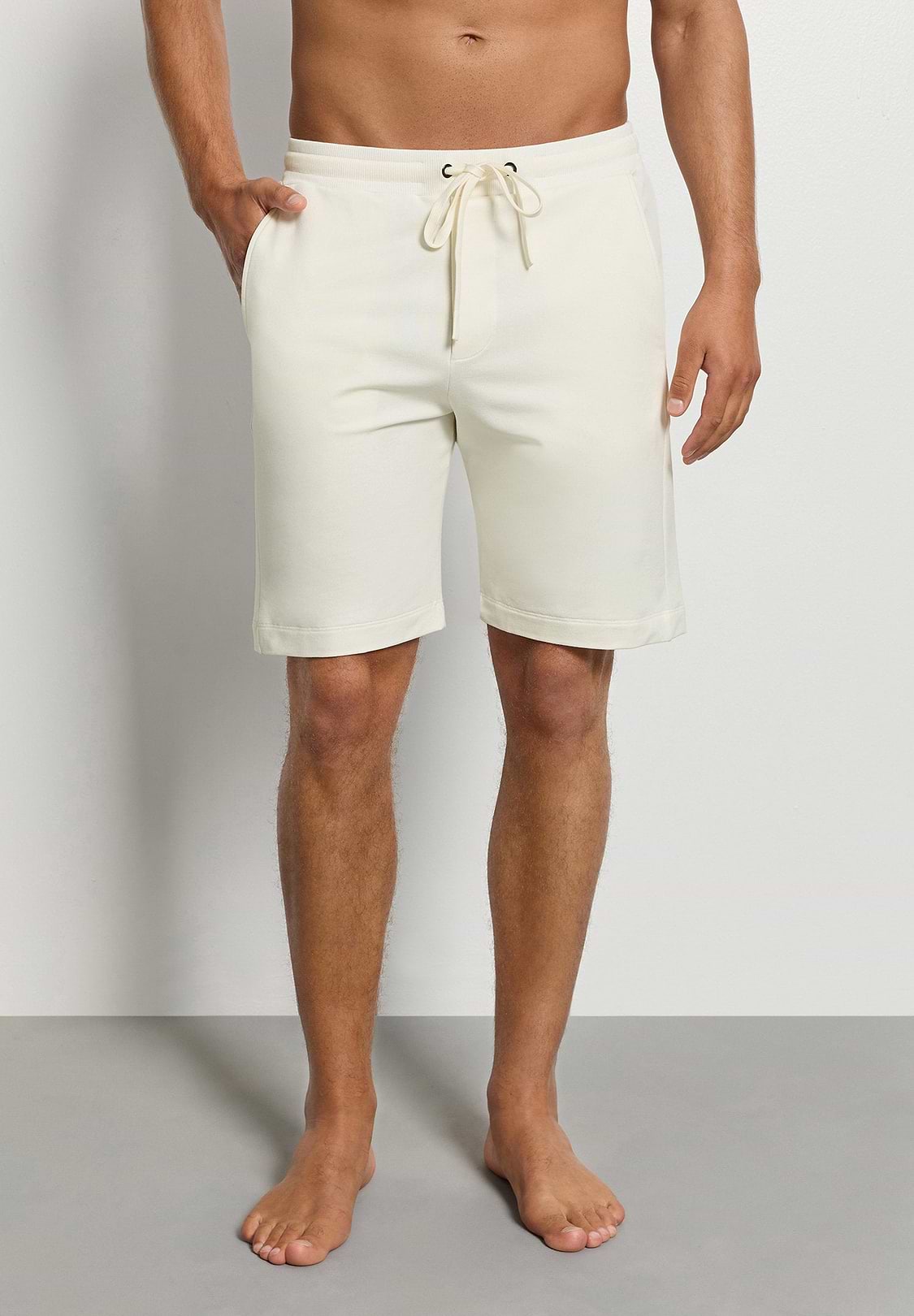 HANRO Natural Living Short Pants in Misty White