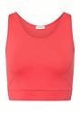 Front cutout view of HA juicy melon microfibre Tank Top