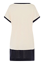 Back cutout view of HA antique white cotton S/SLV Nightdress 85cm