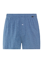 Front cutout view of HA tanzanite melange modal/viscose/tencel Boxers