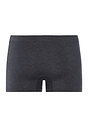 Back cutout view of HA charcoal melange modal/viscose/tencel Pants