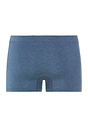 Back cutout view of HA tanzanite melange modal/viscose/tencel Pants