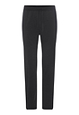Front cutout view of HA charcoal melange modal/viscose/tencel Long Pants