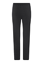 Back cutout view of HA charcoal melange modal/viscose/tencel Long Pants
