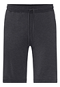 Front cutout view of HA charcoal melange modal/viscose/tencel Short Pants