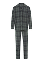 Front cutout view of HA willow squares cotton L/SLV Pajama