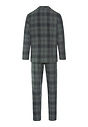 Back cutout view of HA willow squares cotton L/SLV Pajama