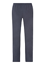Back cutout view of HA stormy flannell cotton Long Pants