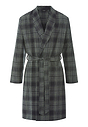 Front cutout view of HA willow squares cotton Robe