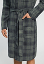 General view of a men model wearing HA willow squares cotton Robe