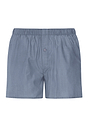 Front cutout view of HA chambray blue cotton Boxers
