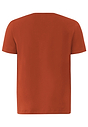 Back cutout view of HA roobios tea cotton S/SLV Shirt
