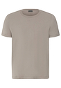 Front cutout view of HA wooly beige cotton S/SLV Shirt