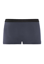 Back cutout view of HA stormy gray microfibre Pants