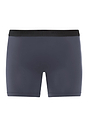 Back cutout view of HA stormy gray modal/viscose/tencel Shortleg Pants