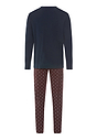 Back cutout view of HA sagittarius cotton L/SLV Pajama